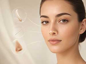 Narrowing and nose reduction