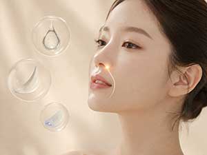 How to fill the depression in the nasal base